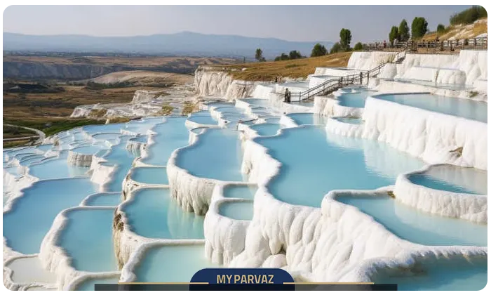 Cotton Palace or Pamukkale, Kusadasi